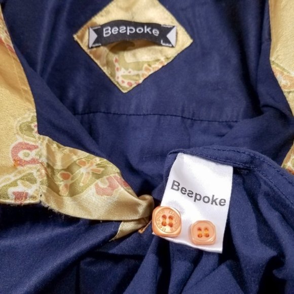 Bespoke Short Sleeve Casual Button Up Shirt - Picture 7 of 8